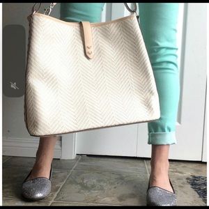 Woven tote from Stella & Dot